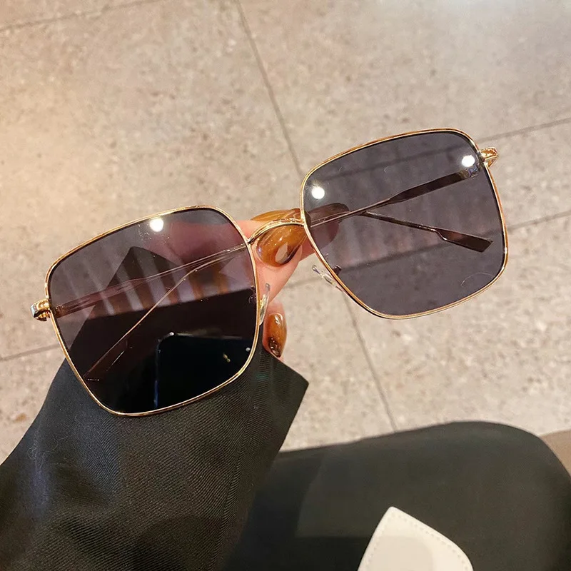 New Style Sun glasses for Women Square Shape Alloy Frame Men Glasses Driving Hiking Male Female Sunglass