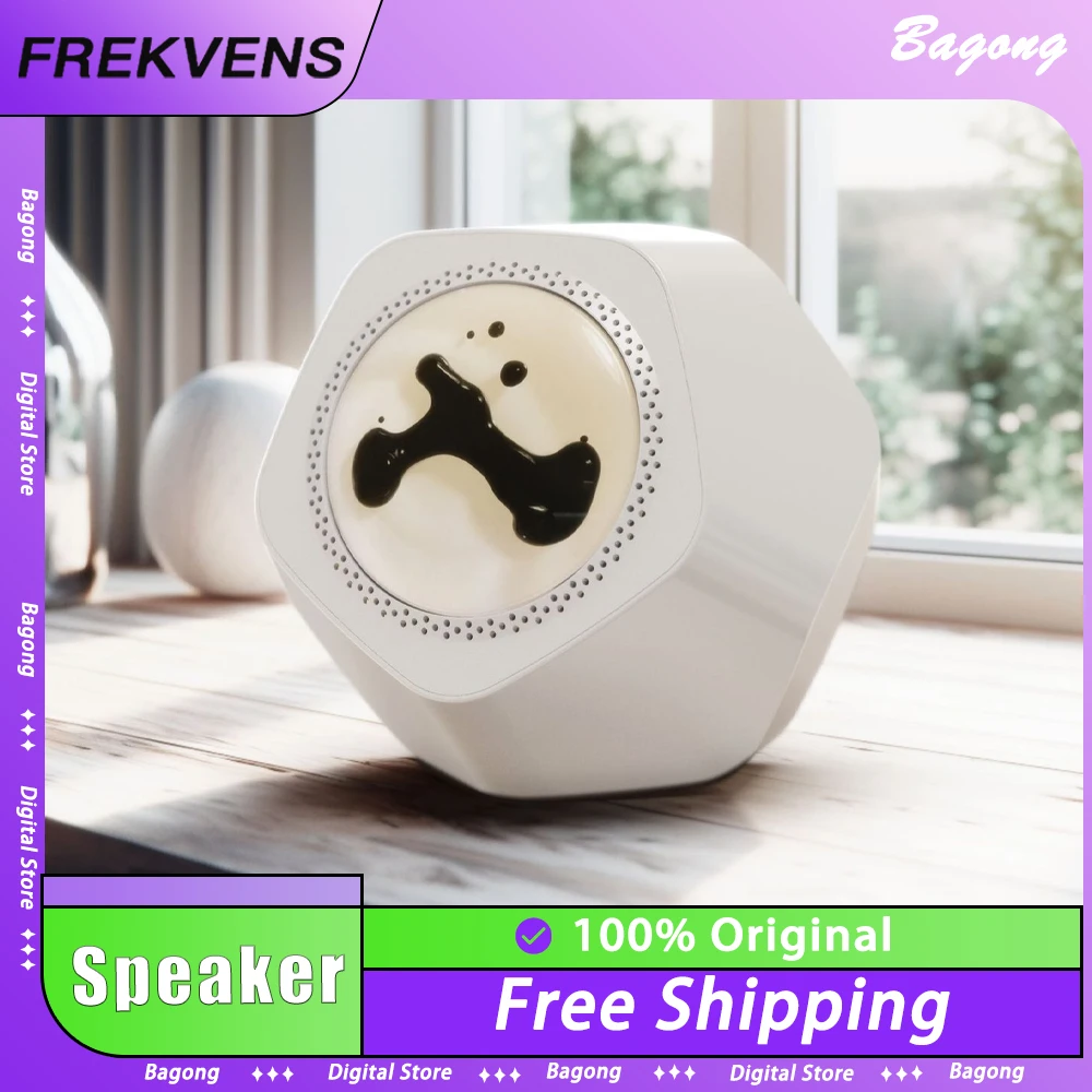 FREKVENS Pro Magnetic Fluid Bluetooth Speaker Sound Pickup HIFI Sound Desktop Decoration Ornament Creative Man Gifts