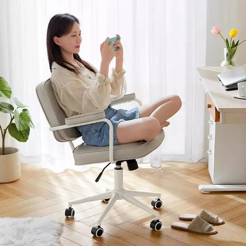 Ergonomic Recliner Office Chairs Design Working Bureau Mobile Office Chairs Waiting Gamer Silla De Oficina Armrest Furnitures