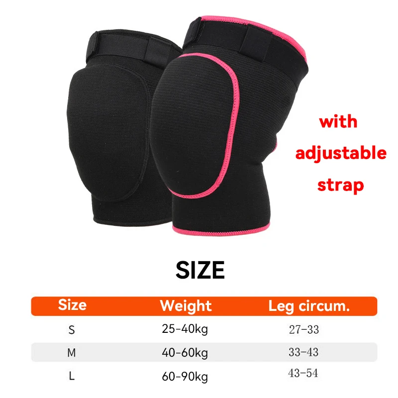 1 Pair Upgrade Knee Pads for Dancing Children Kids Adult Volleyball Scooter Blance Bike Knee Brace Support Skates for Girls