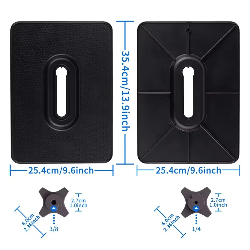 Selens supporto professionale per vassoio per proiettore per Pallet con piattaforma per Computer portatile per supporto per treppiede a vite 1/4 3/8