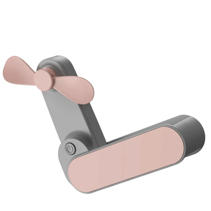 개인용 팬 충전식 휴대용 USB 팬 2개 속도 조절 가능 냉각 조용한 작동 미니 접이식