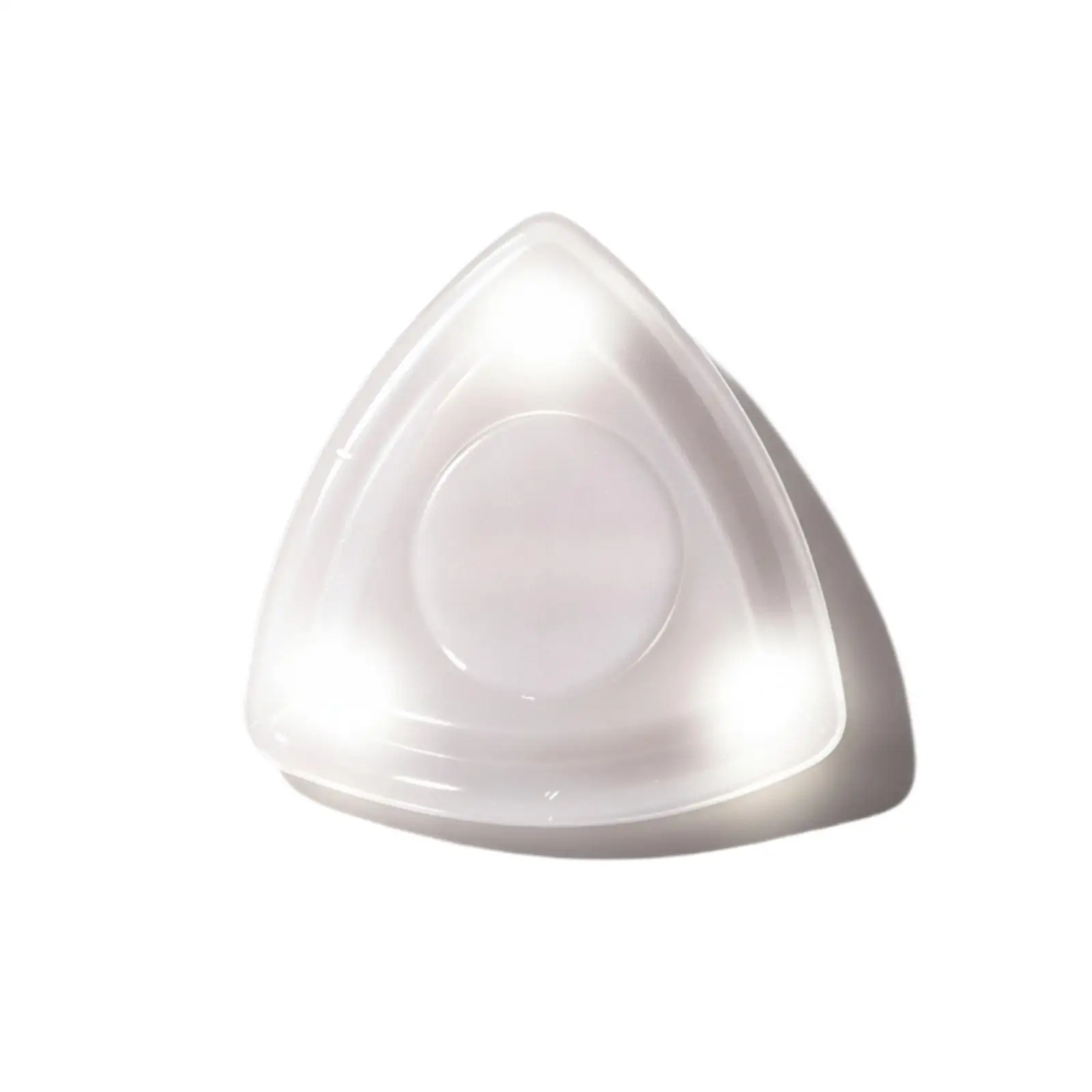 Translucent Glowing Guitar Pick with LED Lights Ergonomic Raised Center Rounded Corners for Electric Acoustic Guitar