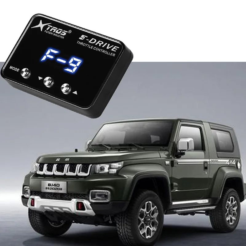 For Baic BJ40  specific  electronic accelerator power improvement after turbocharging with increased throttle power