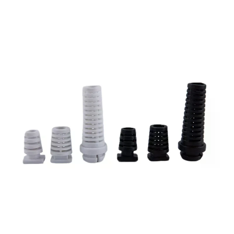 10pcs 4.6/5.2/6mm Cable Gland Connector Rubber Strain Relief Cord Boot Protector Wire Cable Sleeve Power Tool Cellphone Charger
