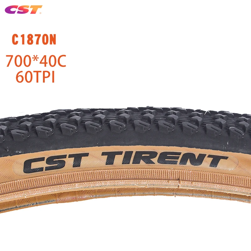 CST Road Bike Tire 700C 700*40C 40-622 60TPI Wear-Resistant Pneu Bicicleta Vacuum folding Bicycle Tyres C1870N CRD-01