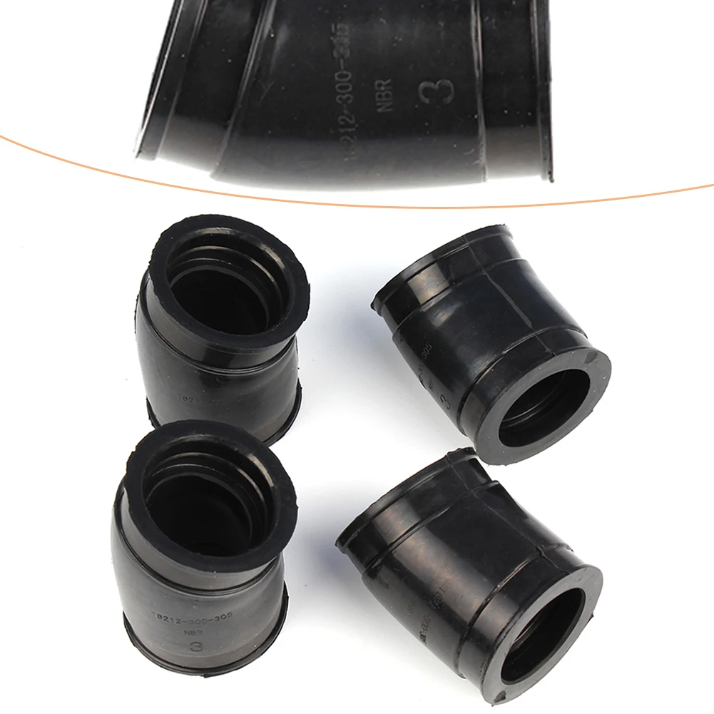 Adaptador de interfaz de carburador de motocicleta, arranque del colector de admisión para Honda CB750K K1 K2 K3 K4 K5 K6 1969-1976 CB750F 1975-1976, 4 Uds.