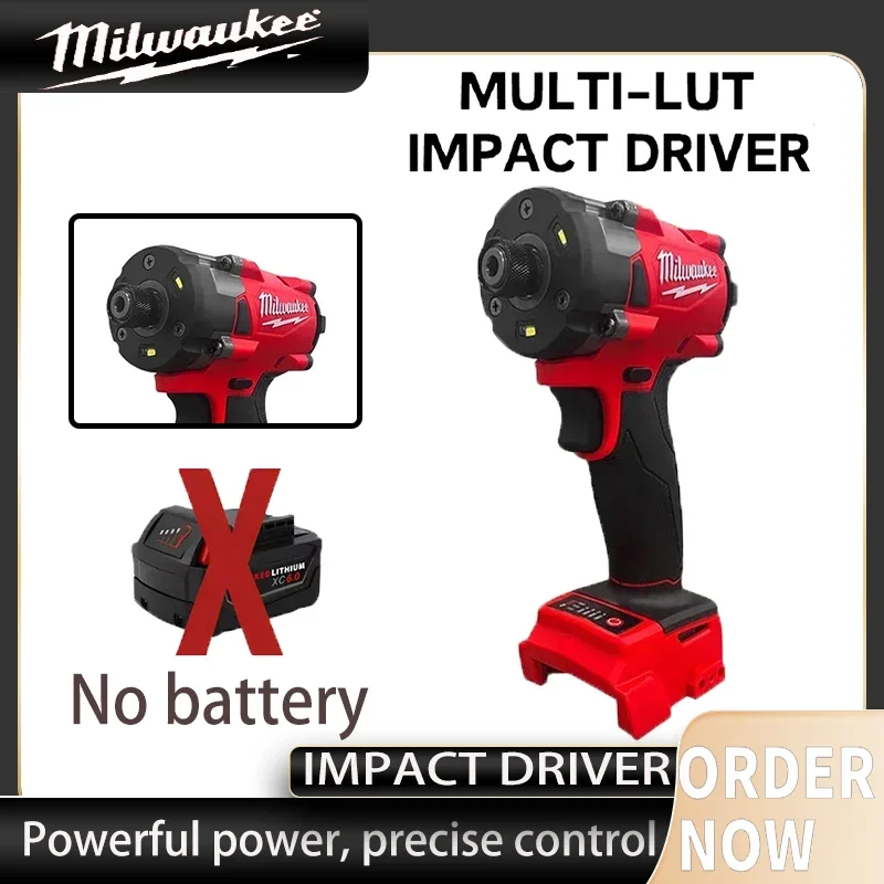 

Original Milwaukee18V new 2855 brushless impact starter multifunctional high-power household electric screwdriver tool.
