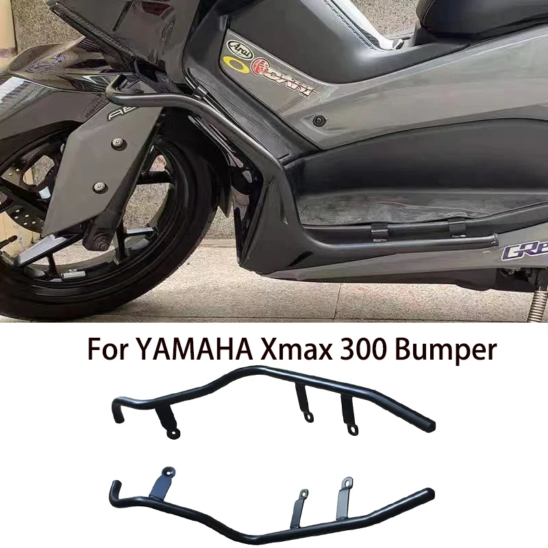 

Fit for Yamaha X-MAX XMAX 300 2018- 2022Motorcycle Engine Bumper Guard Frash Stunt Cage Crash Bar Frame Protector