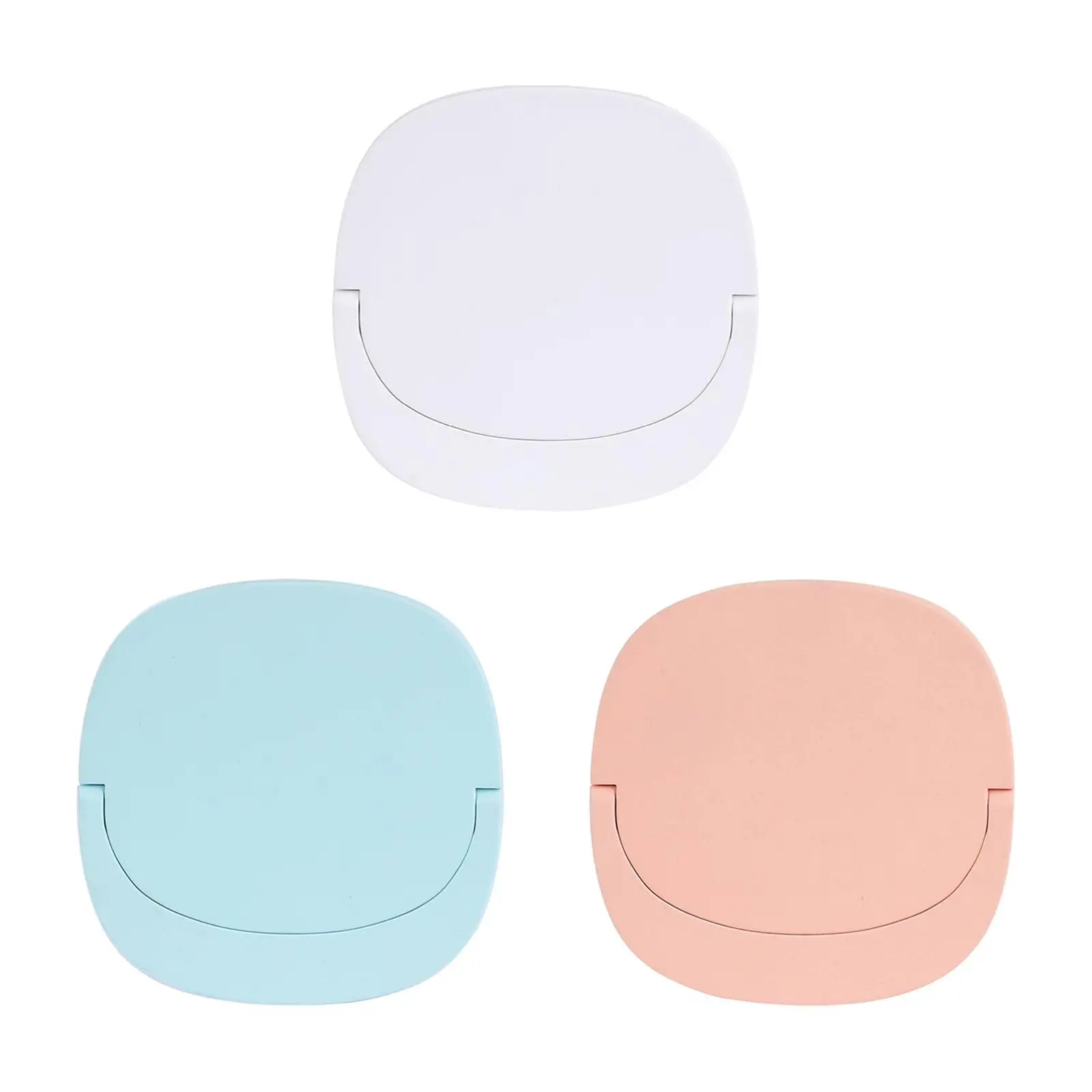 

Compact Mirror Lighted Travel Makeup Mirror Portable Storage Bag Folding 3 Modes