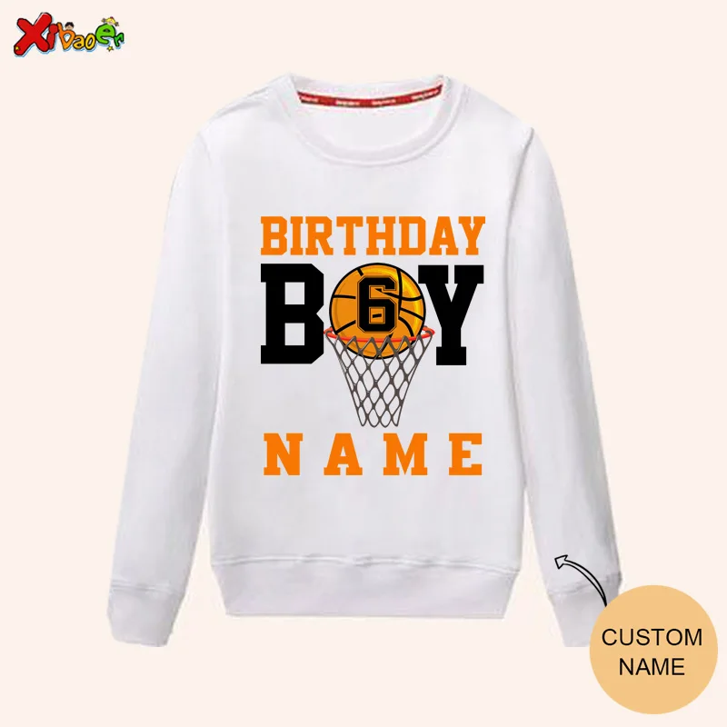 Family Matching Outfits Basketball Custom Sweatshirt Men Women Child T-Shirt Family Look Mother Father Baby Boy Girl Clothes