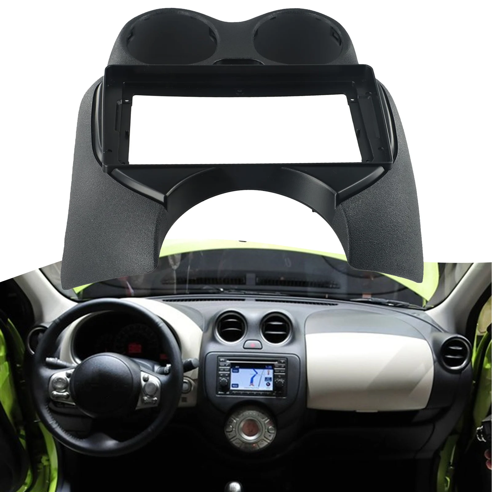Brand for New Panel Frame Radio for fascia Parts And Play Replacements 1 Pc Accessories Garden Indoor For Nissan for micra