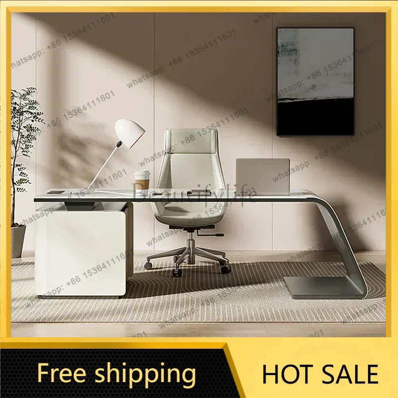 LJY Aesthetic Office Desk Square Table Corner Desk Studying Height Adjustment Side Mini Bedside Design Escrivaninha Trendy Furni