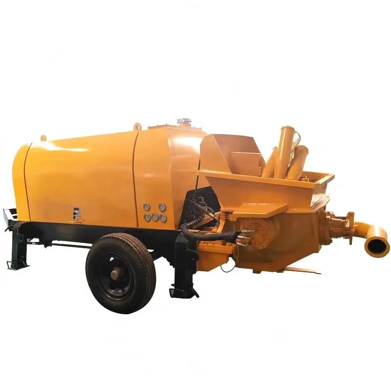 Small Concrete Pump For Sale In Philippines Diesel Concrete Transfer Pump Construction Machinery Diesel Automatic Control