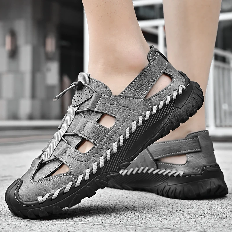 

Summer Travel Shoes Breathable Mesh Men Sneakers Outdoor Shoes Men High-quality Hiking Shoes Water Shoes Athletic Walking Shoes