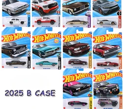 Hot Wheels 2025B Car Model Let's Race 1/64 Van Audi Fiat Mazda Pickup DMC Proton Ford Mustang Jeep Kart Truck Toys for Boys Auto