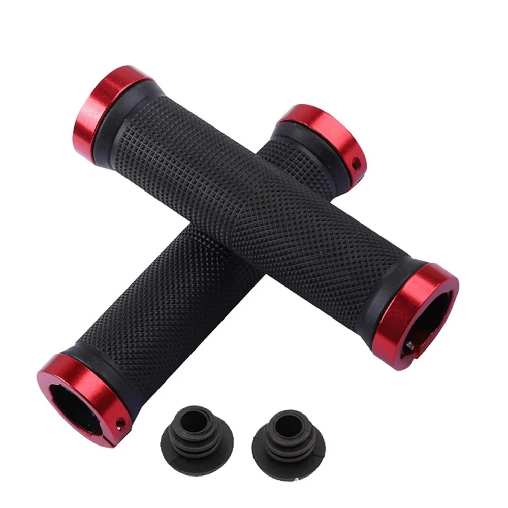 AliExpress NONE Bike Grips Double Locking Bike Bicycle Mountain Bike Handlebar Grips Mountain MTB Bikes  Non-slip Cycling Bike Accessories