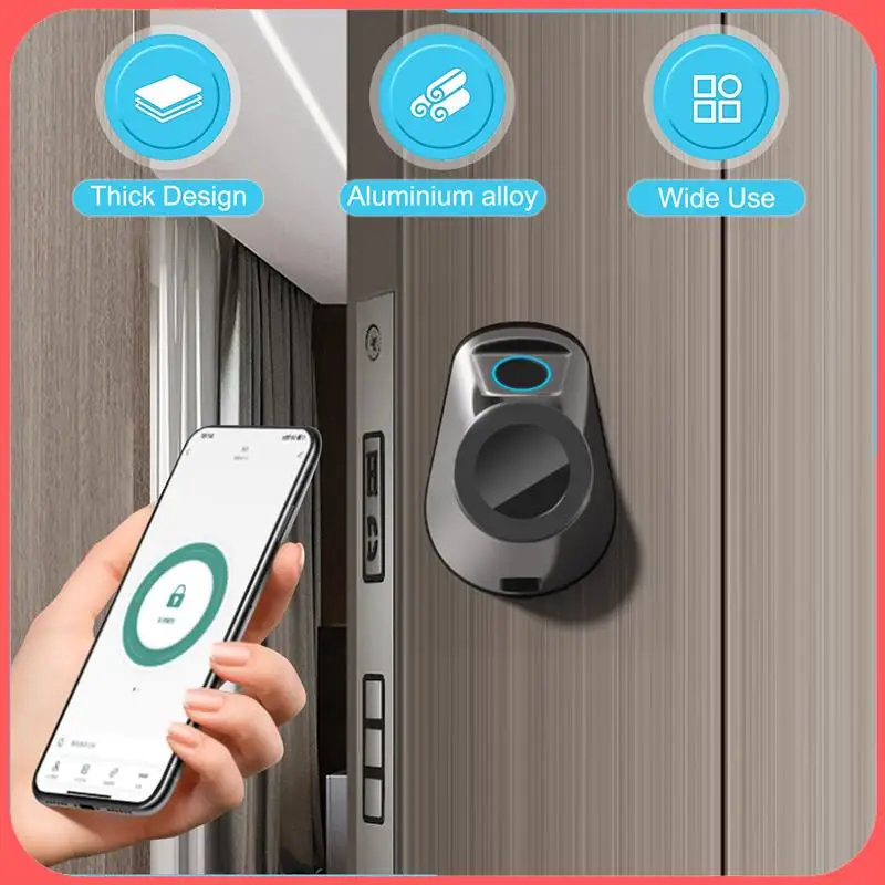 

AA89-Electronic Door Lock For Tuya Intelligent Lock Keyless Entry Digital Door Lock Smart Deadbolt With Fingerprint