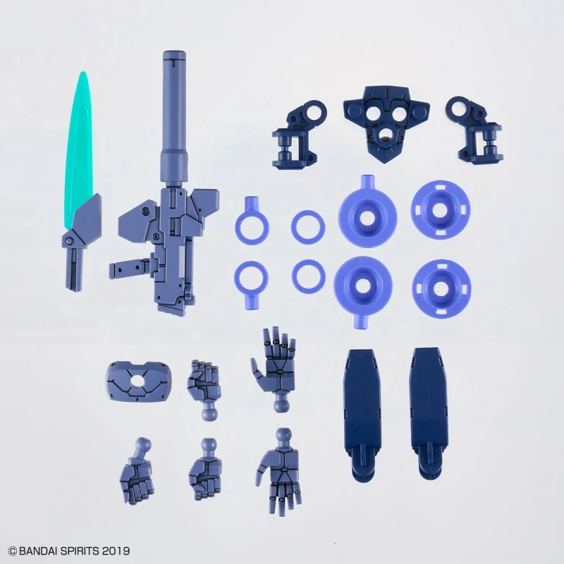 Disponibile Bandai Assemblaggio Modello di carattere meccanico 30 minuti Mecha 30MM Yaqi Ruby B Action Figure Giocattolo da collezione