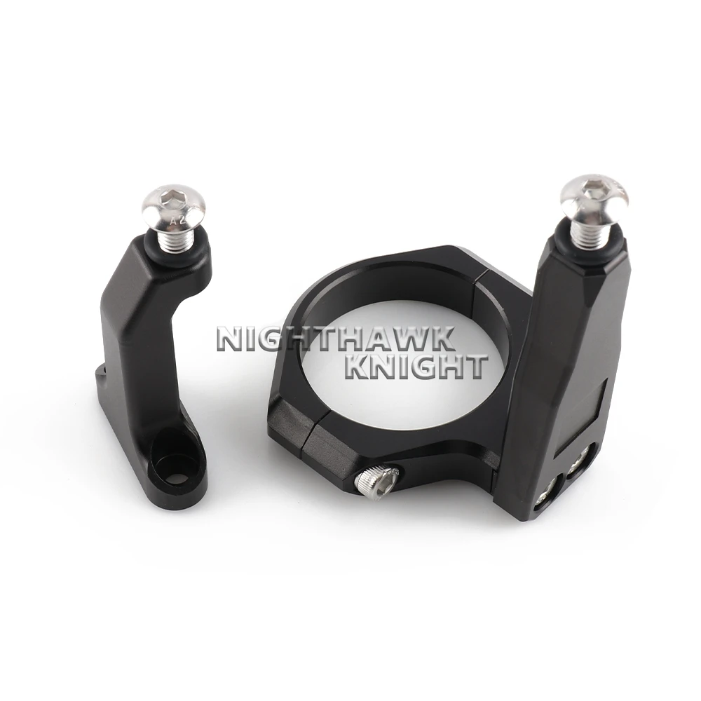 Baru 675SR-R Damper Bracket Kit untuk CFMOTO 675 SR-R 675SR R aksesoris CNC aluminium Stabilizer peredam kemudi Shock Bracket