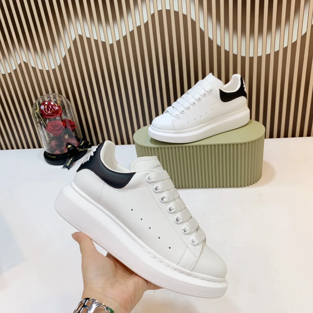 Tophoge kwaliteit heren casual sneakers echt leer dames merk designer tennisschoenen klassiek modeontwerp loopschoenen