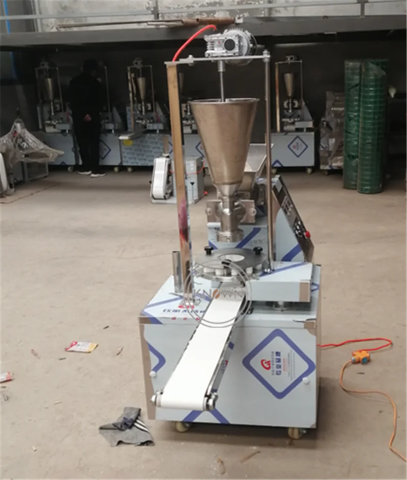Commercial Chinese Baozi Maker Automatic Momo Steamed Stuffed Bun Making Machine