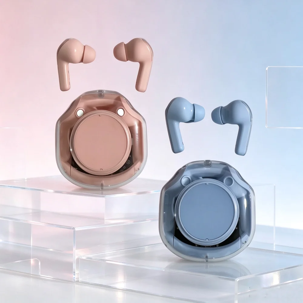 TWS Bluetooth Earbuds Wireless Bluetooth Earbuds Deliver Immersive Stereo Tone Soft Ear Tips Portable Container for Outdoor