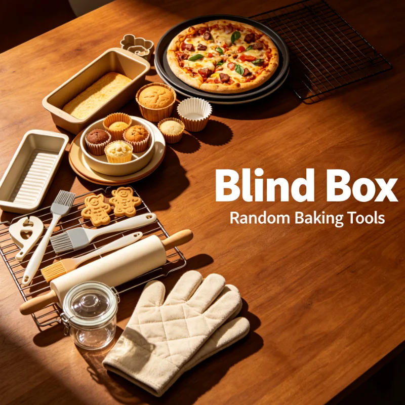 Practical Home Kitchen Bakeware Random Silicone Mold Blind Box Perfect Surprise Gift for Baking Enthusiasts