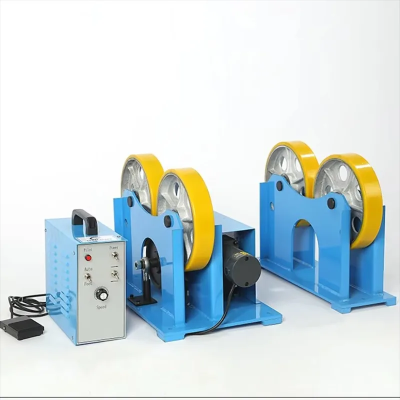 1000KG Load Bearing Welding Rotator with Turning Rolls Frame for Circumferential Seam Small Tank Automatic Welding Process