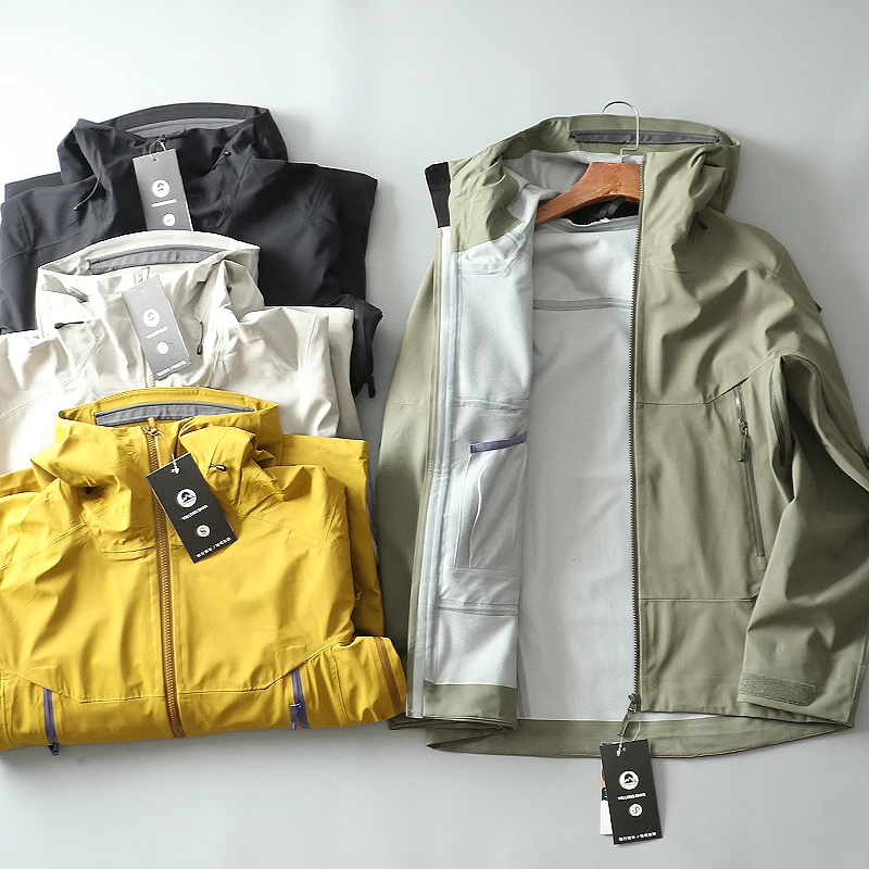

Уличная водонепроницаемая дышащая куртка Softshell для мужчин и женщин, весенне-осенняя, на молнии, с капюшоном, с проклеенными швами подмышками, повседневная