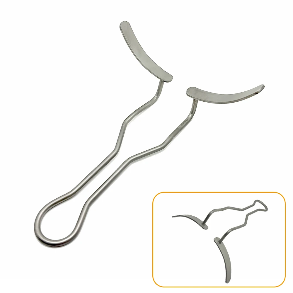 Dental Stainless Steel Mouth Cheek Mouth Expand Lip Retractor Mouth Opener With Flap Surgical Vestibulum Dental Tools