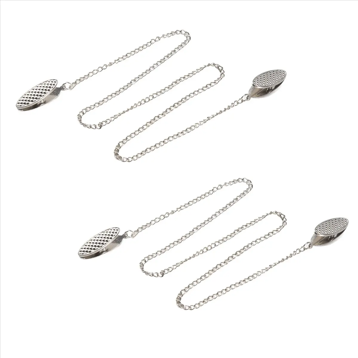Budget-Friendly 2 Pcs Napkin Chain Napkin Holder Napkin Clips Chain Flexible Lanyard Neck Strap for Seniors Older Adults Childre