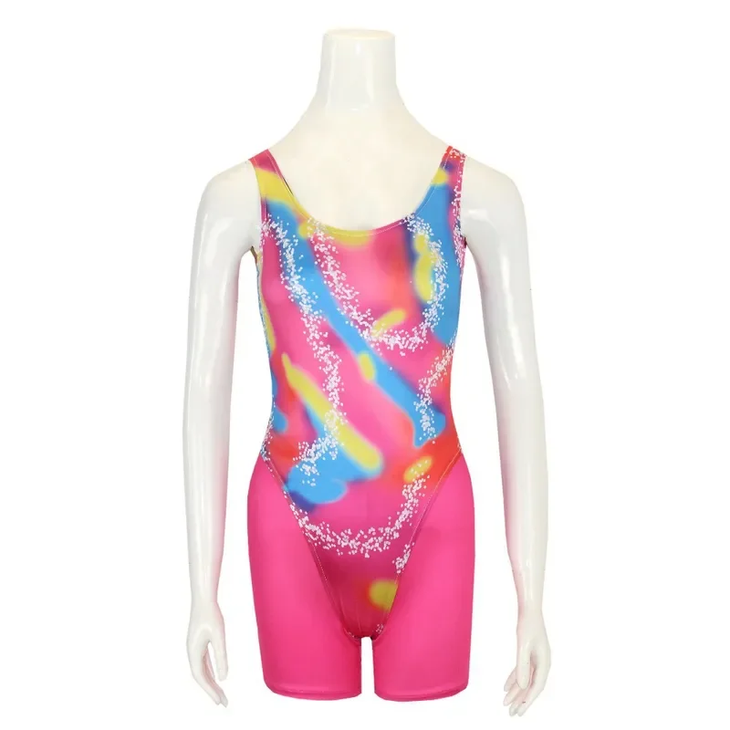 QQ8 Cosplay Costume from the Movie Ken for Adults, Black T-shirt, Pink Scarf, Complete Set, Princess, ixde Halloween Carnival