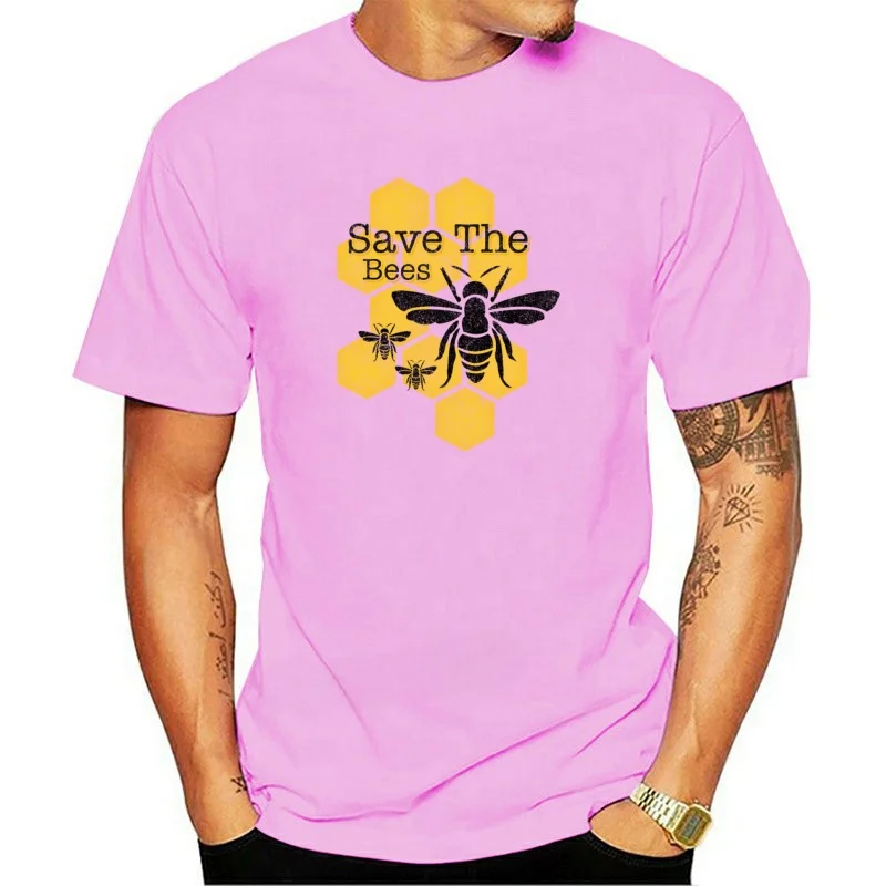 Neue echte männliche Hemd kurz ärmel ige Madrids Baumwolle Wabe speichern die Bienen Männer T-Shirt billig Verkauf Bienen kamm Nest Bienenstock T-Shirt