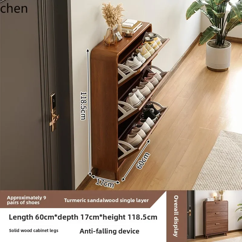 H1  Shoe Cabinet for Home Entrance, Narrow Bucket for Hallway,and Multi-layer Elevator Shoe Rack for and Corridor