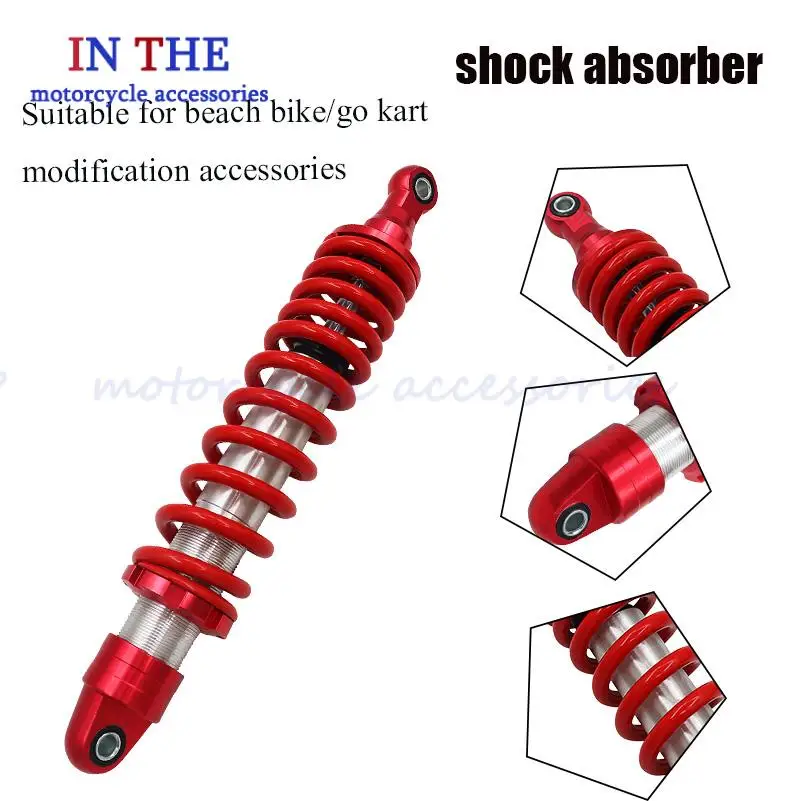 

Go-Kart Hydraulic Shock Absorber Custom Large and Small Bull Four-Wheel Motorcycle 360mm Red Shock Absorber