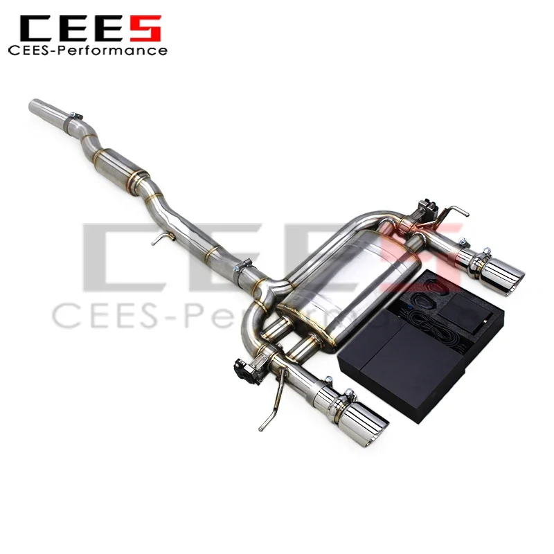 

CEES Stainless Steel valvetronic exhaust Pipes for BMW X7 LCI M60i 4.4T (2023-2024) Catback valvetronic muffler