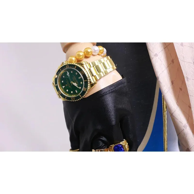 أزياء هونكاي ستار رايل افينتورين التأثيرية، أزياء قبعة الساعة، ملابس حفلات الكرنفال، ملابس لعب الأدوار للبالغين، مجموعة كاملة من الزي الرسمي للرجال