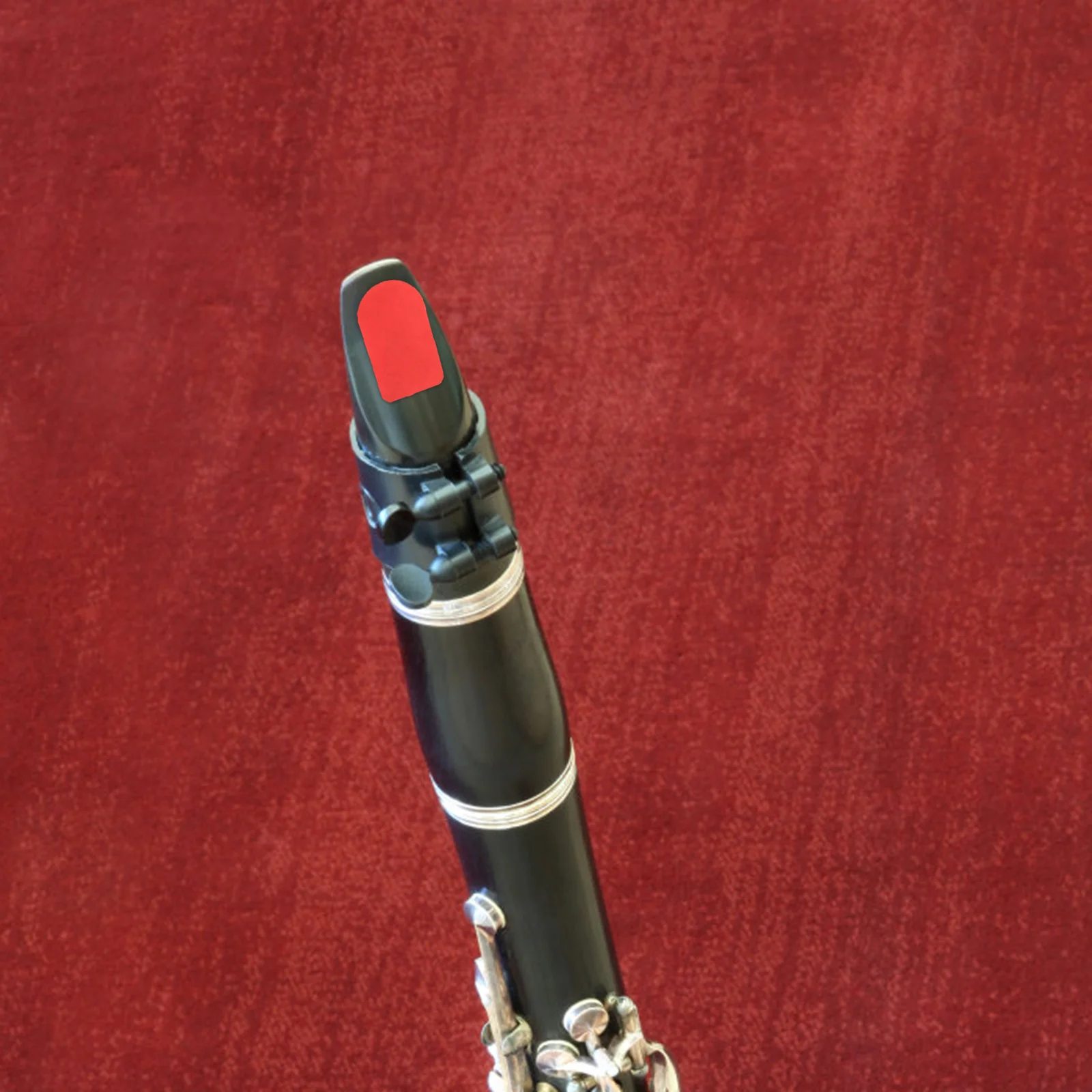 

1Set Silicone Soprano Clarinet Patch Cushions Woodwind Instrument Accessories Soft Grip Reduced Vibration Sax Mouthpiece Patch