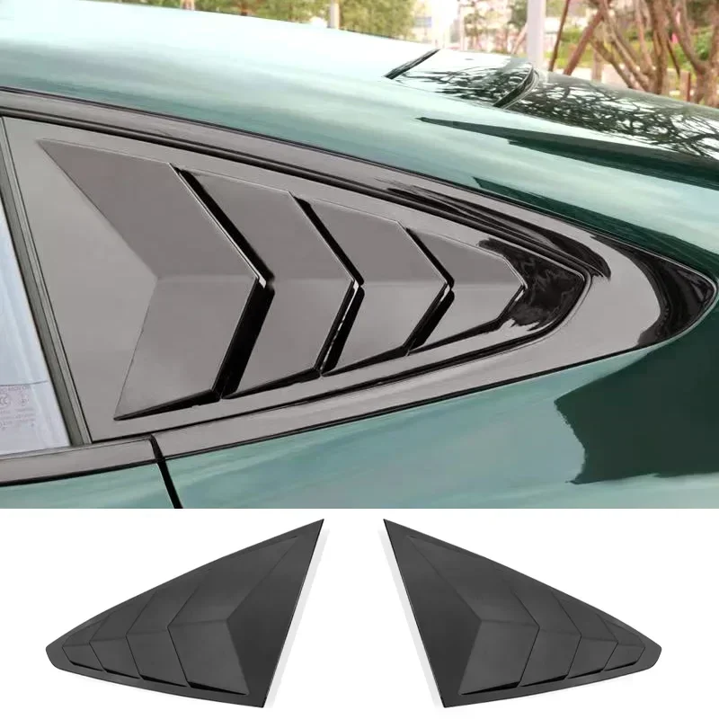 New！ Window Deflector for Morris Garages MG 7 Glass Triangle Window Decorative Panel 2023 2024 Spoiler Quarter Side Window Louve