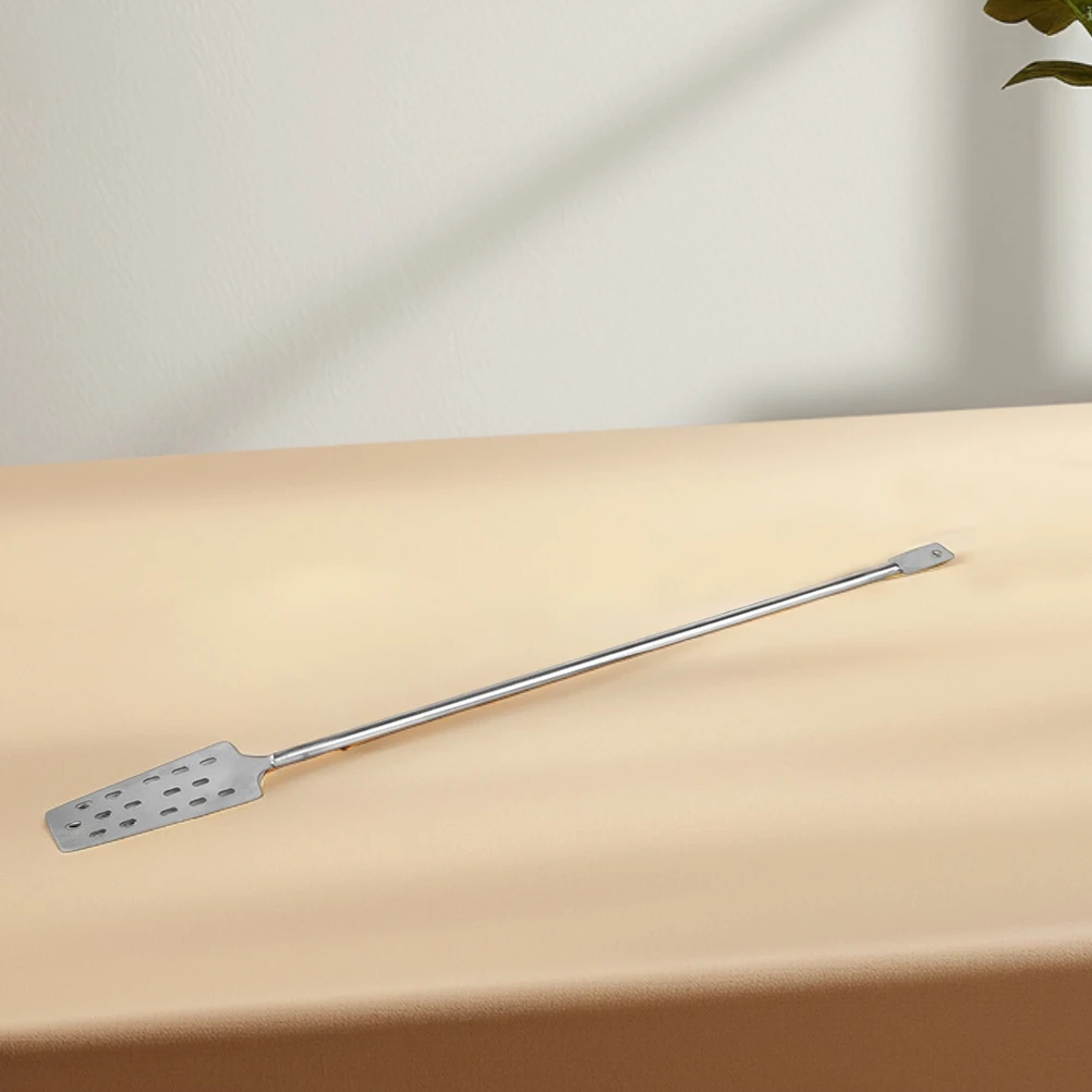 Fermentation Stirring Wand Stainless Steel Mixer for Beer Brewing Tools Long Handle Reusable Homebrew Silver