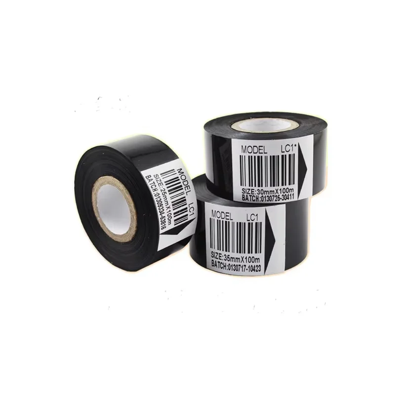 30mm * 100m High Quality Slitted Roll Date Coding Foil / Hot Stamping Ribbon for Date Coder