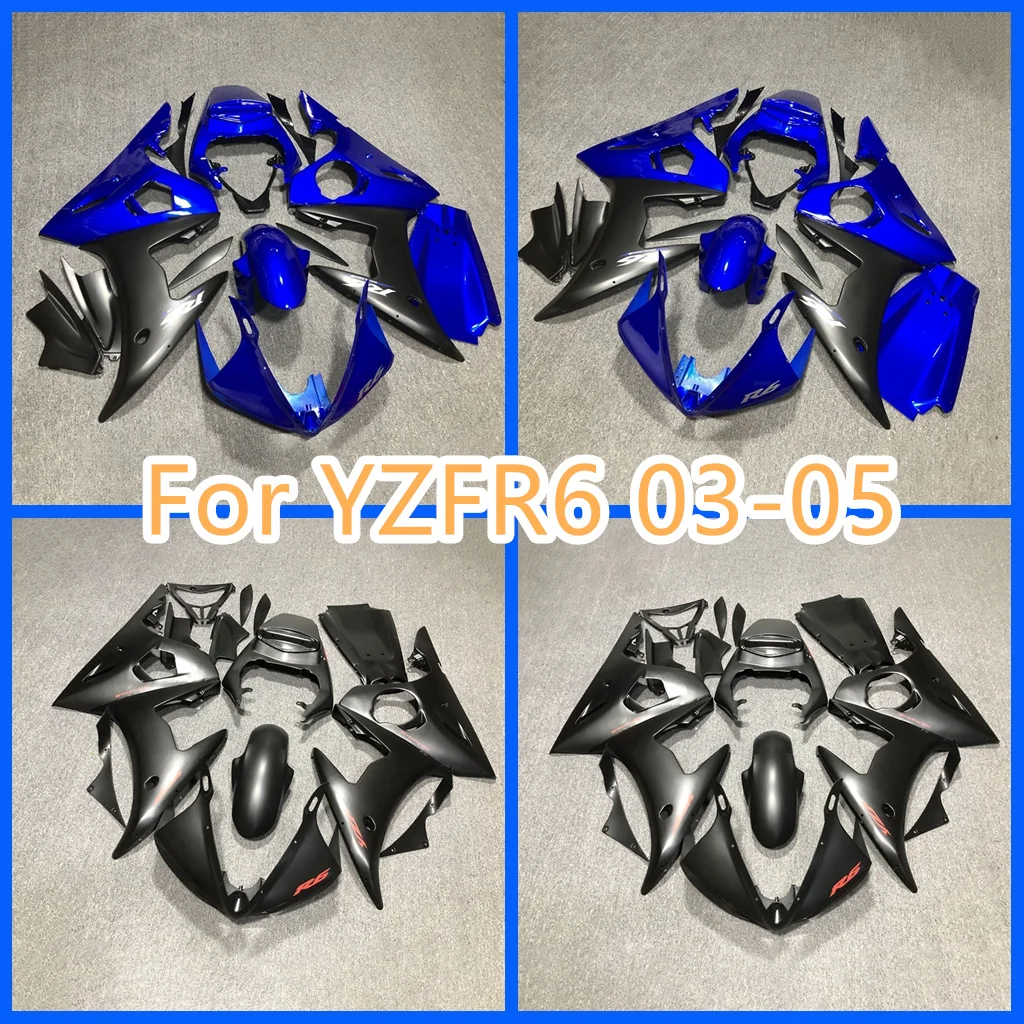 

YZFR6 2003 2004 2005 for YAMAHA YZF-R6 03 04 05 YZF R6 Multiple Choices Motorcycle Road Racing Body Rebuilding ABS Fairings Set