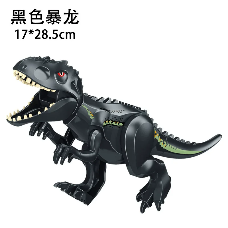 Simulierte Dinosaurier-Welt Velociraptor Raptor Bausteine Tyrannosaurus zum Zusammenbauen