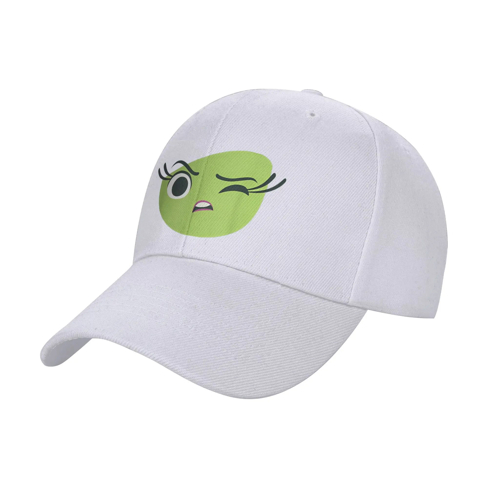 Adult Inside Out Disgust Halloween Caps Sport Baseball Caps Polyester Hat Trucker Hat Breathable Dad Hat Summer