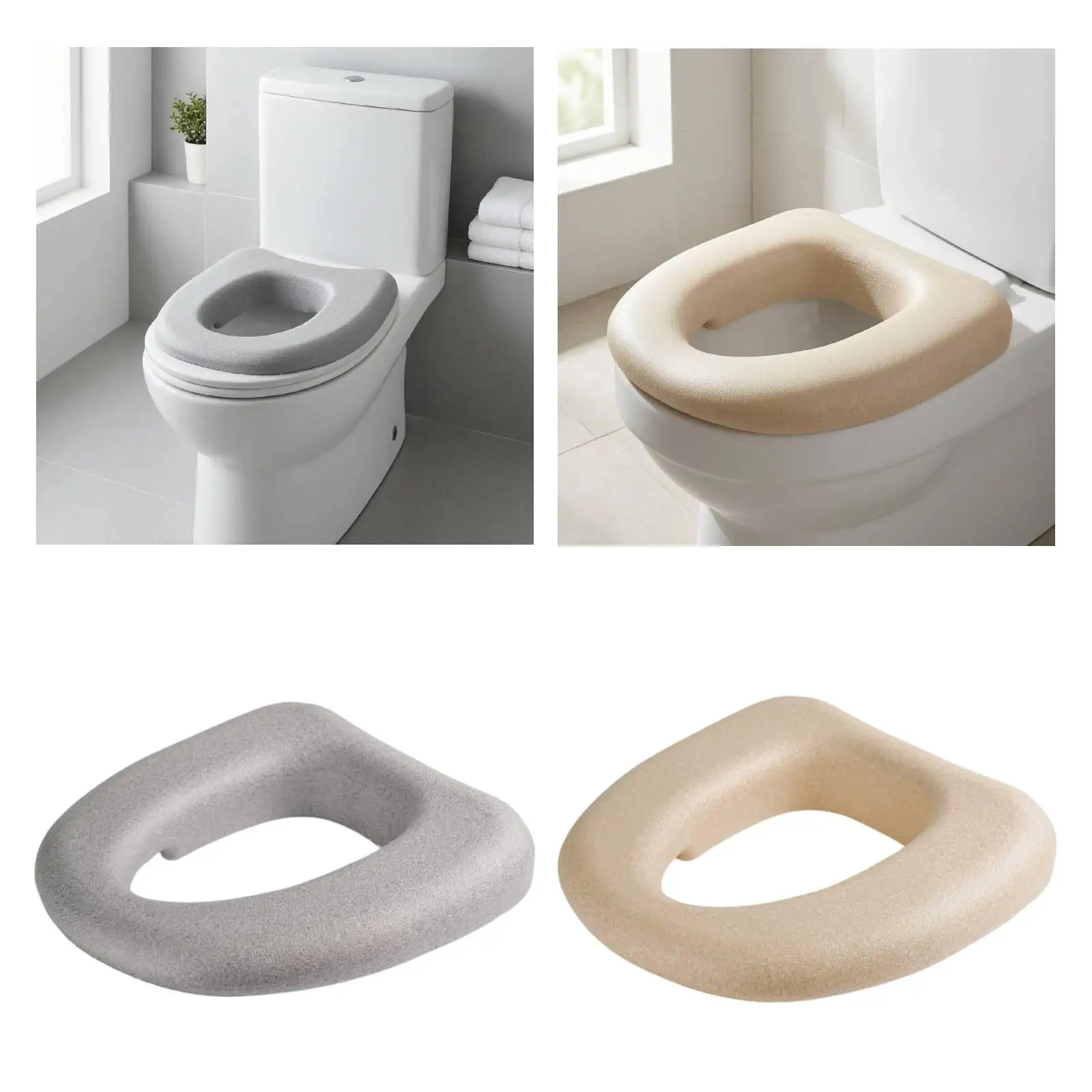 Raised Toilet Seat Cushion Elevated Toilet Seat Riser Universal Raised Toilet Seat Cushion Elevated Toilet Seat Riser Universal