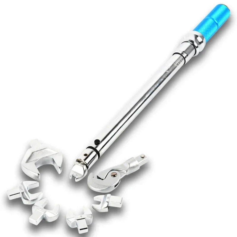 Torque Wrench Accuracy Car Bike Repair Hand Tools Spanner Two-way Ratchet Key 110N.m Interchangeable Square Drive