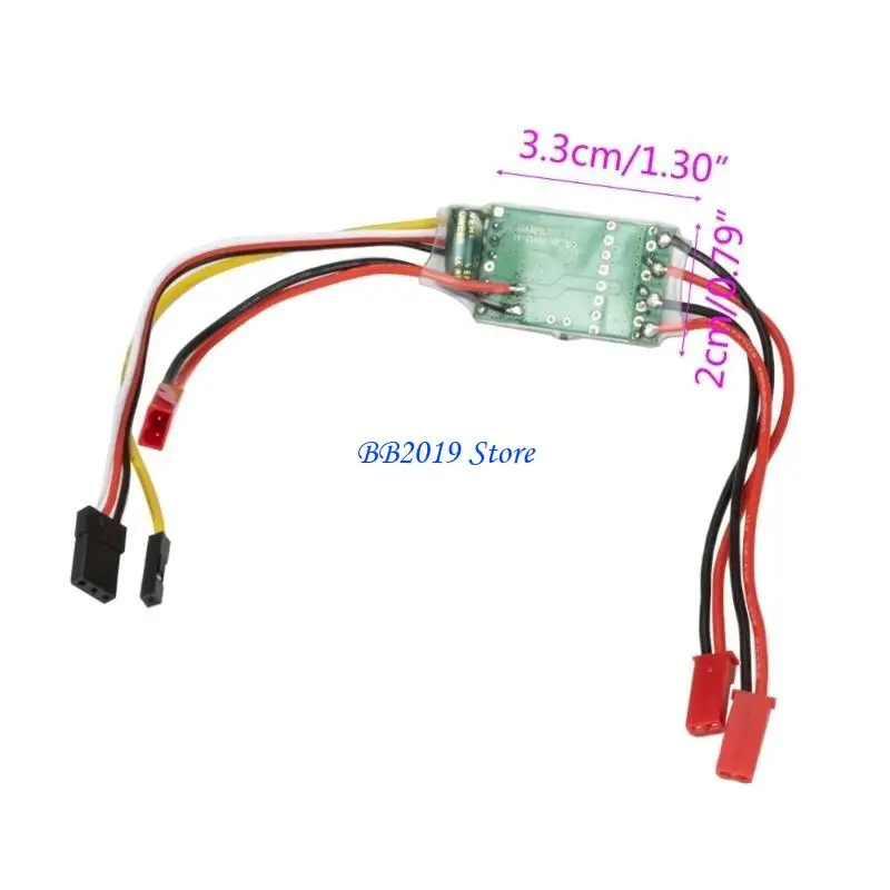 Q0KB gebürstete ESC -Motor -Elektromotionskontroller 5V 1,5A BEC Dual Way Motor Teile