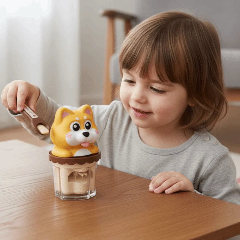 

Еда для кормления пудинг, набор для собак, игрушка для кормления, имитация ролевых игр, говорящий пудинг, игрушка для собаки, японская ролевая игра, игрушки для дома