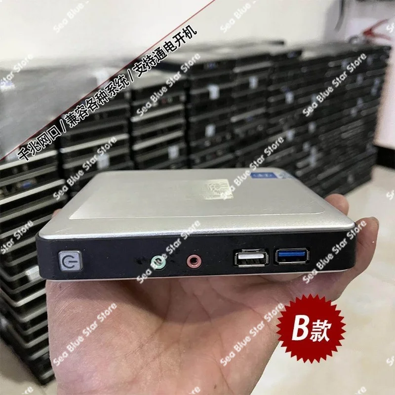 Industrial Control Host Advertising Machine, Celeron J1800 Micro Mini Computer Small Host All-aluminum Chassis, Disassembly Host